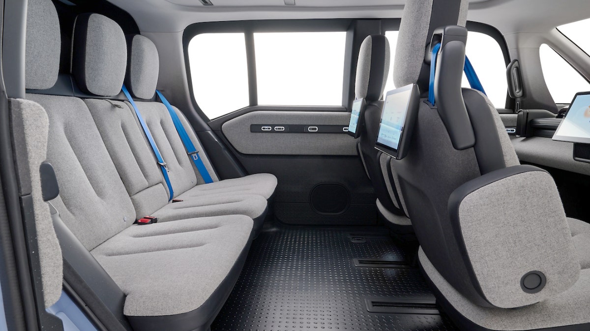 O novo interior de sexta geração da Waymo