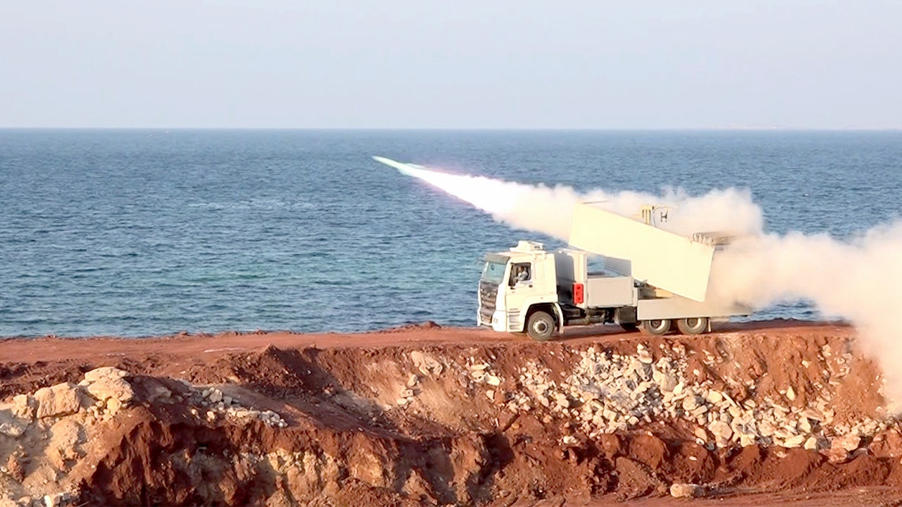 Iran fires live missiles into Strait of Hormuz as Trump envoys arrive for  nuclear talks