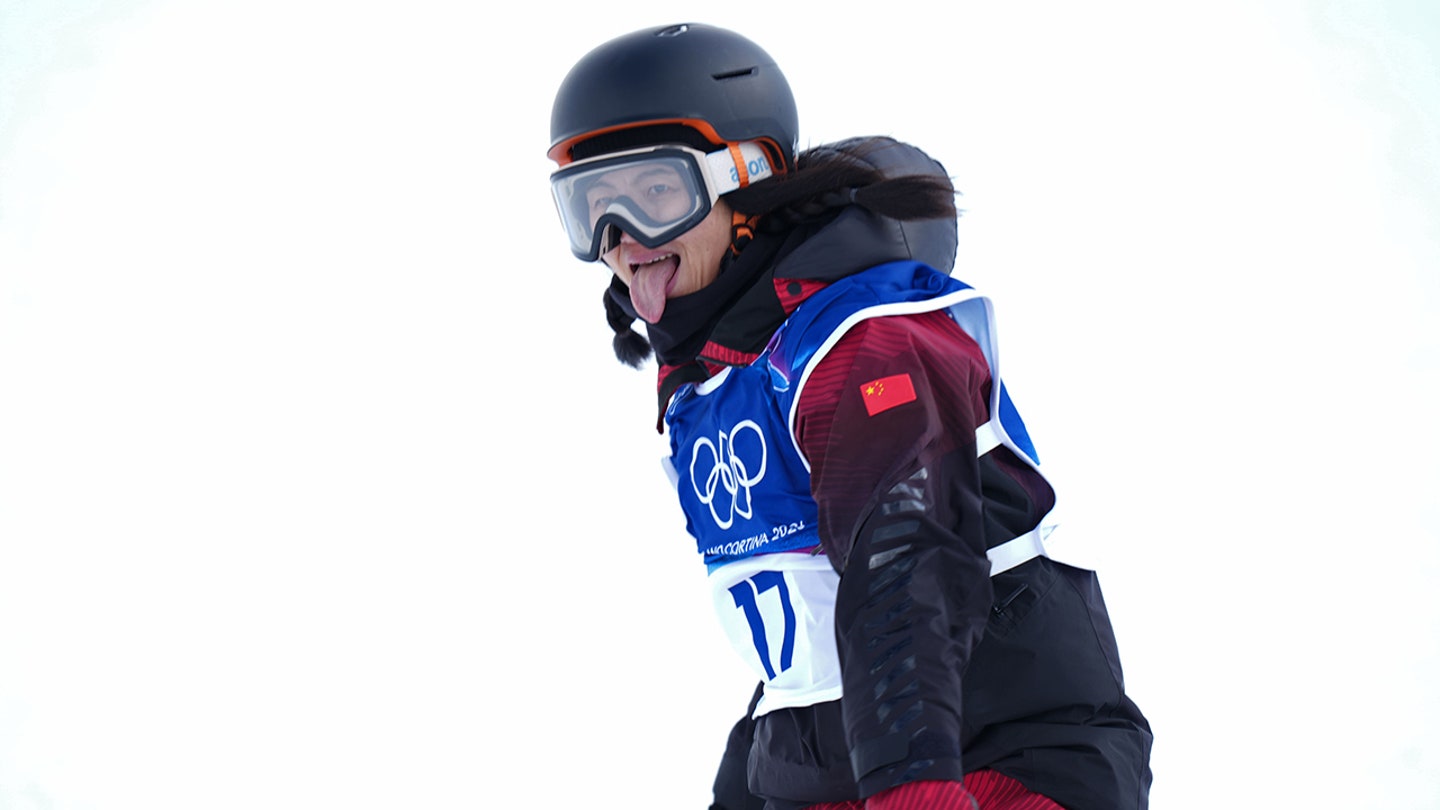 Olympics competition briefly paused after Chinese snowboarder Liu Jiayu is injured in dramatic halfpipe crash