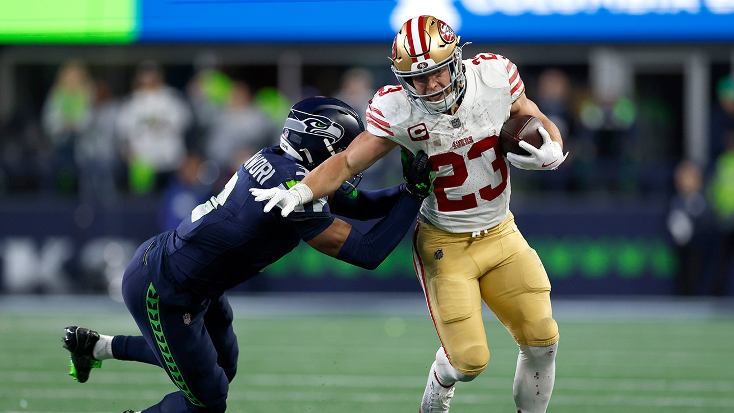 49ers' Christian McCaffrey, Brock Purdy talk up division rival Seahawks before Super Bowl: 'Hell of a team'