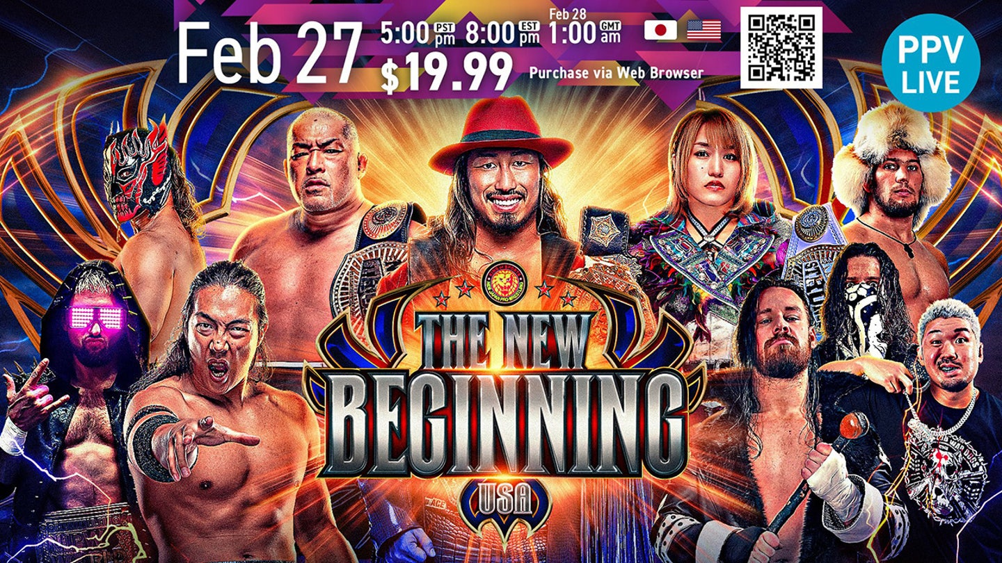 New Japan Pro-Wrestling set for first US show of 2026 with major names set to compete
