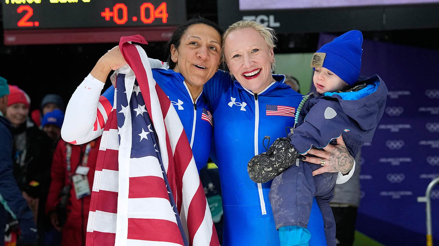 American Elana Meyers Taylor finally captures gold medal at Winter Olympics, makes Team USA history