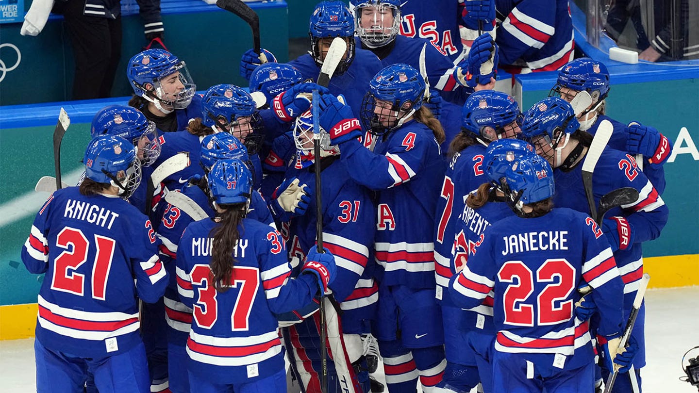 Team USA women's hockey shuts out Sweden, moves to gold medal game at Winter Olympics