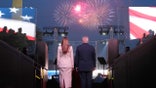 trump and melania fireworks