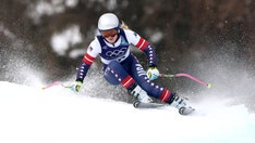 US ski star Lindsey Vonn stuns in Olympic training run one week after ACL tear