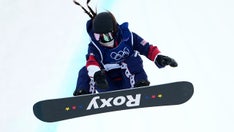 American Olympian Chloe Kim eyes historic gold medal despite shoulder injury