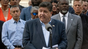 Gov. JB Pritzker, who aims to make history as the first Democrat to win three terms as Illinois governor, learns which Republican he'll face off against in this autumn's election