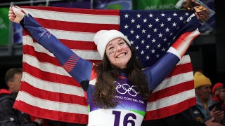 American Ashley Farquharson captures rare Olympic luge medal at Winter Games