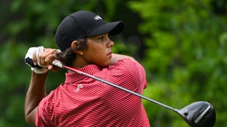 La oportunidad de Charlie Woods en el U.S. Junior Amateur se fue al traste por culpa del móvil golf despistado: «¿En serio, tío?»