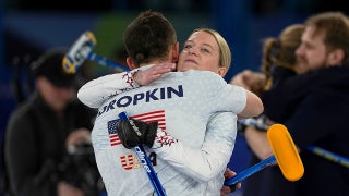 Americans Korey Dropkin and Cory Thiesse make history with first US Olympic medal in mixed doubles curling