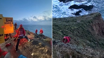 Vehicle plunges 500 feet off scenic California cliff in harrowing crash, killing 1 - Fox News