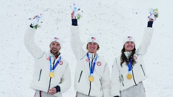 Team USA sweeps freestyle skiing mixed team aerials gold for second straight Olympics - Fox News