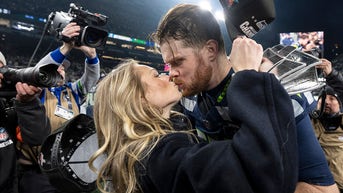 Sam Darnold's fiancée celebrates Super Bowl win with touching social media tribute - Fox News
