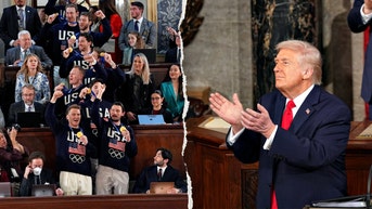 USA men's hockey team slammed for allowing Trump to use them as 'political props' - Fox News