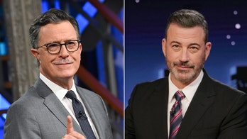 Colbert skewers CBS for denying deep-sixing of candidate interview, while Kimmel hosts Democratic fundraiser