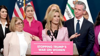 Gavin Newsom's wife scolds reporters at Planned Parenthood funding bill signing ceremony