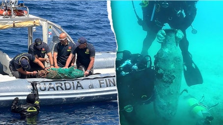 Police stumble upon ancient shipwreck amid routine patrol, keep location secret to deter looters