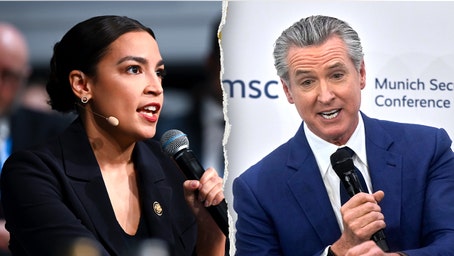 'Doubling down on stupid': Newsom, AOC, trash Trump at European summit as they raise 2028 profiles