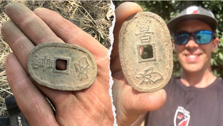 Metal detectorist searching Gold Rush campsite uncovers 'extremely rare' relic