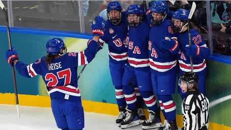 Team USA women's hockey shuts out Sweden, moves to gold medal game at Winter Olympics