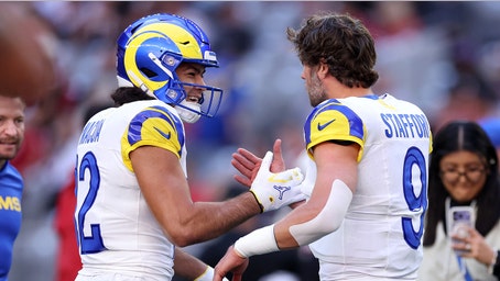 Rams' Puka Nacua reacts to Matthew Stafford's MVP, 2026 return: 'I almost did a backflip'