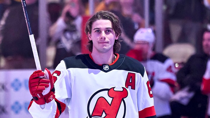 Jack Hughes gets HERO'S WELCOME at NHL return