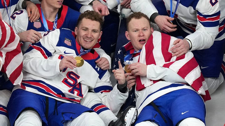 Team USA men’s hockey wins Olympic gold for first time since 1980