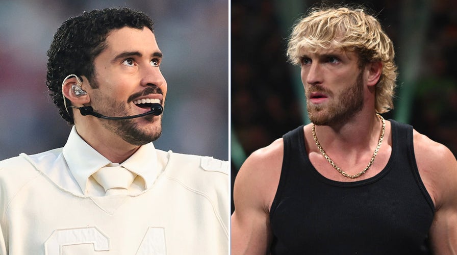 Logan Paul clearly not excited for Bad Bunny's halftime show