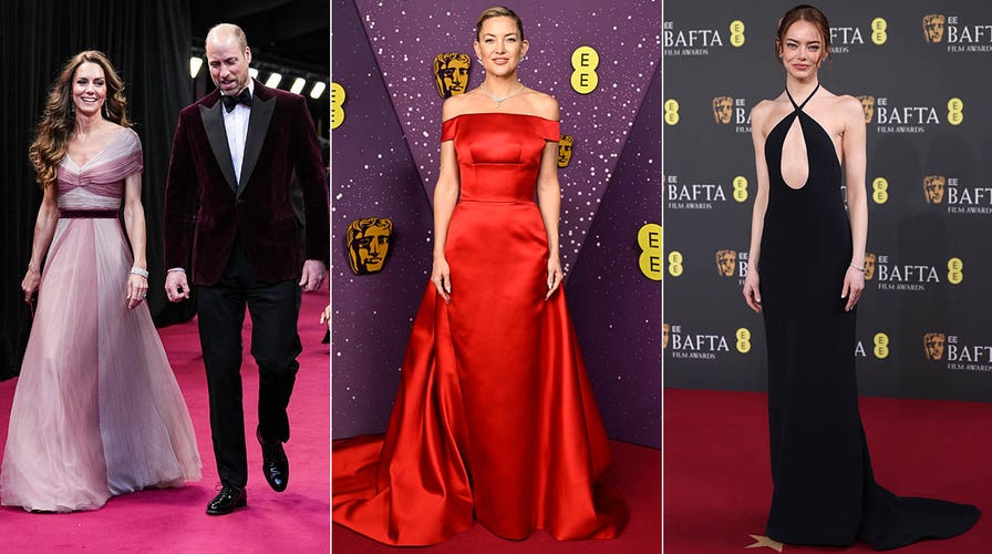 Kate Middleton dazzles alongside Hollywood stars Kate Hudson and Emma Stone at the 2026 BAFTAs | Fox News