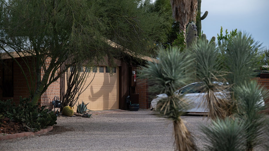 Nancy Guthrie's Annie Guthrie's home and residential exterior in Tucson.