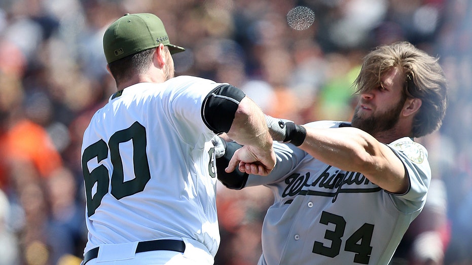 MLB star Bryce Harper wants more fighting in baseball: 'If you want to go, you want to go'