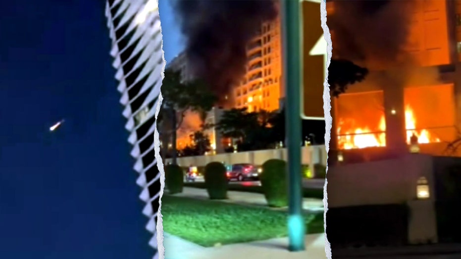 Dubai hotel fire appears to be caused by Iranian strike; injuries reported