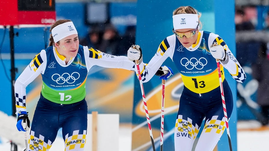 Sweden's Ebba Andersson makes miraculous recovery to win silver medal after epic wipeout