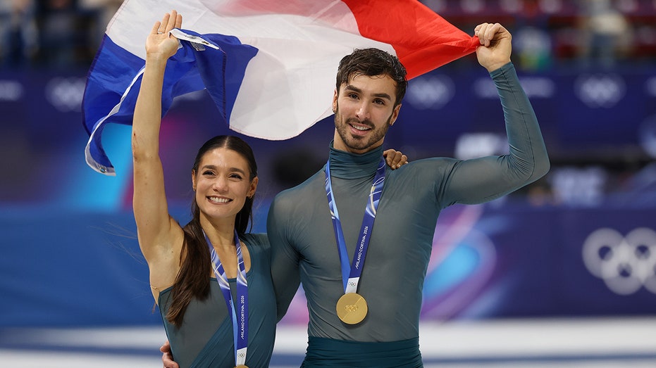 French Olympic ice dance gold medalists respond to scoring criticism at Milan Cortina Olympics
