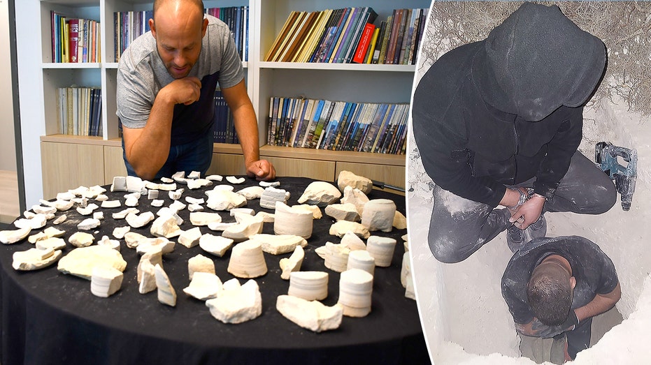 Looters' arrest uncovers 2,000-year-old workshop near Jerusalem biblical pilgrimage path