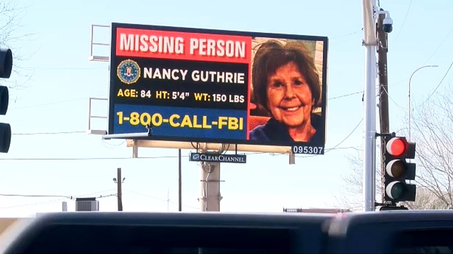 FBI Nancy Guthrie billboard campaign aims for 'crucial piece of information'