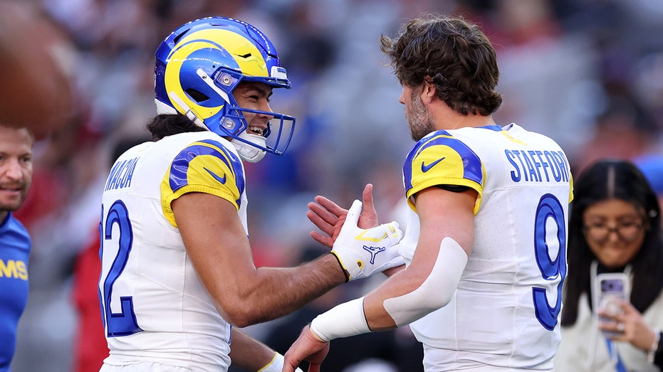 Rams' Puka Nacua reacts to Matthew Stafford's MVP, 2026 return: 'I almost did a backflip'
