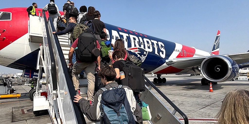State Department uses Patriots team plane to evacuate Americans from Middle East