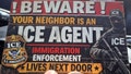 PHOTOS: Anti-ICE agitators dox agents by sending warning postcards to neighbors - Fox News