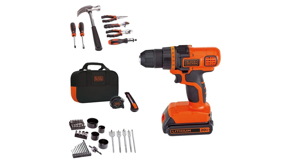 Grab all the tools you need for basic home maintenance. 