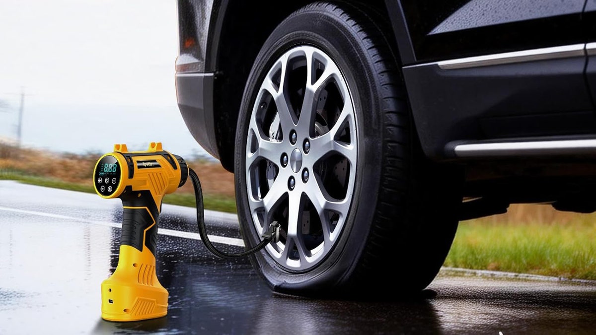 Pack this tire inflator on your next off-road adventure.