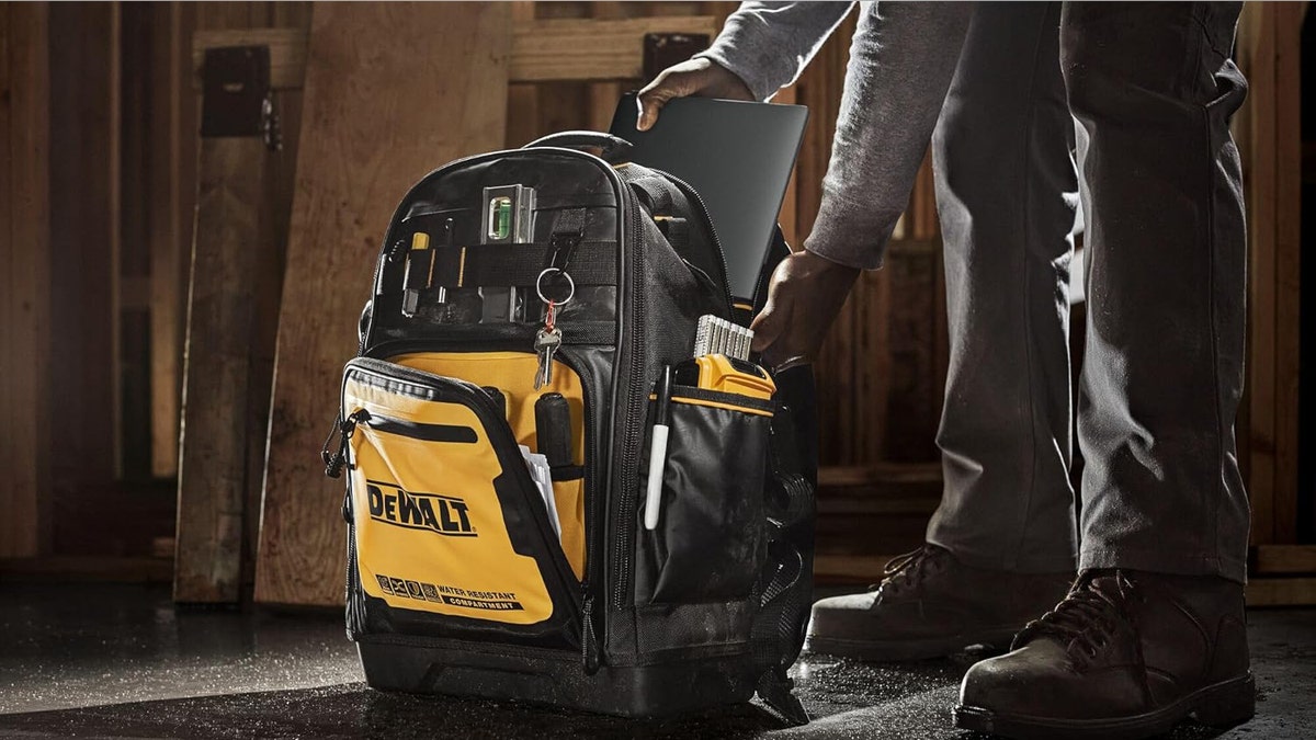 The 43 pockets provide space for all your tools. 