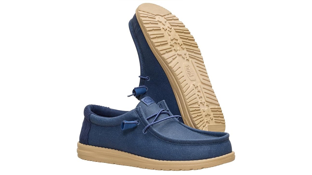 Slip these shoes on and off, no hands required. 