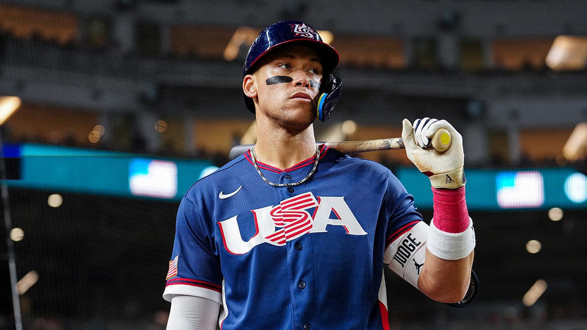 Aaron Judge looks connected  tract  for Team USA