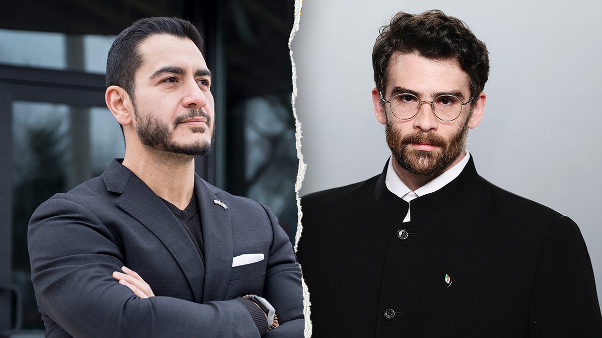 Abdul El Seyed, left, pictured alongside Hasan Piker, right.