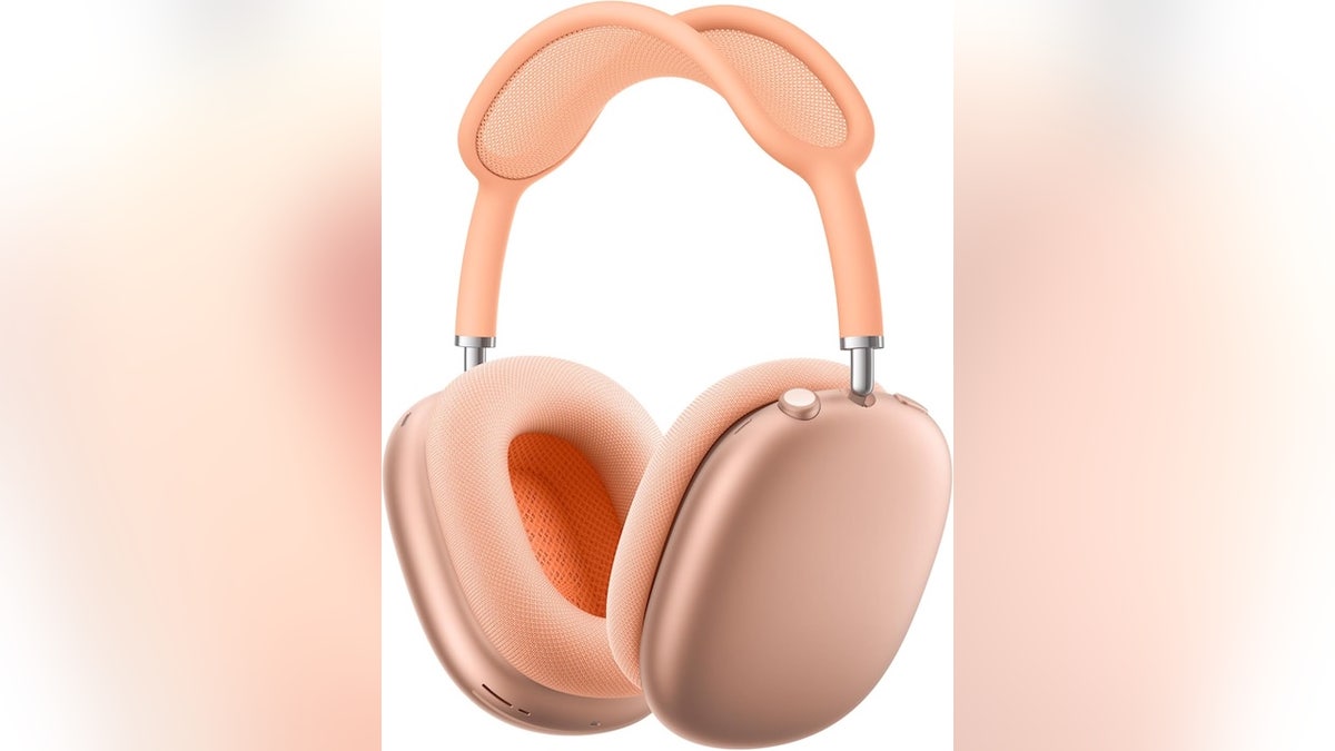 Apple’s over-ear headphones come in several colors and are comfortable for all-day wear.