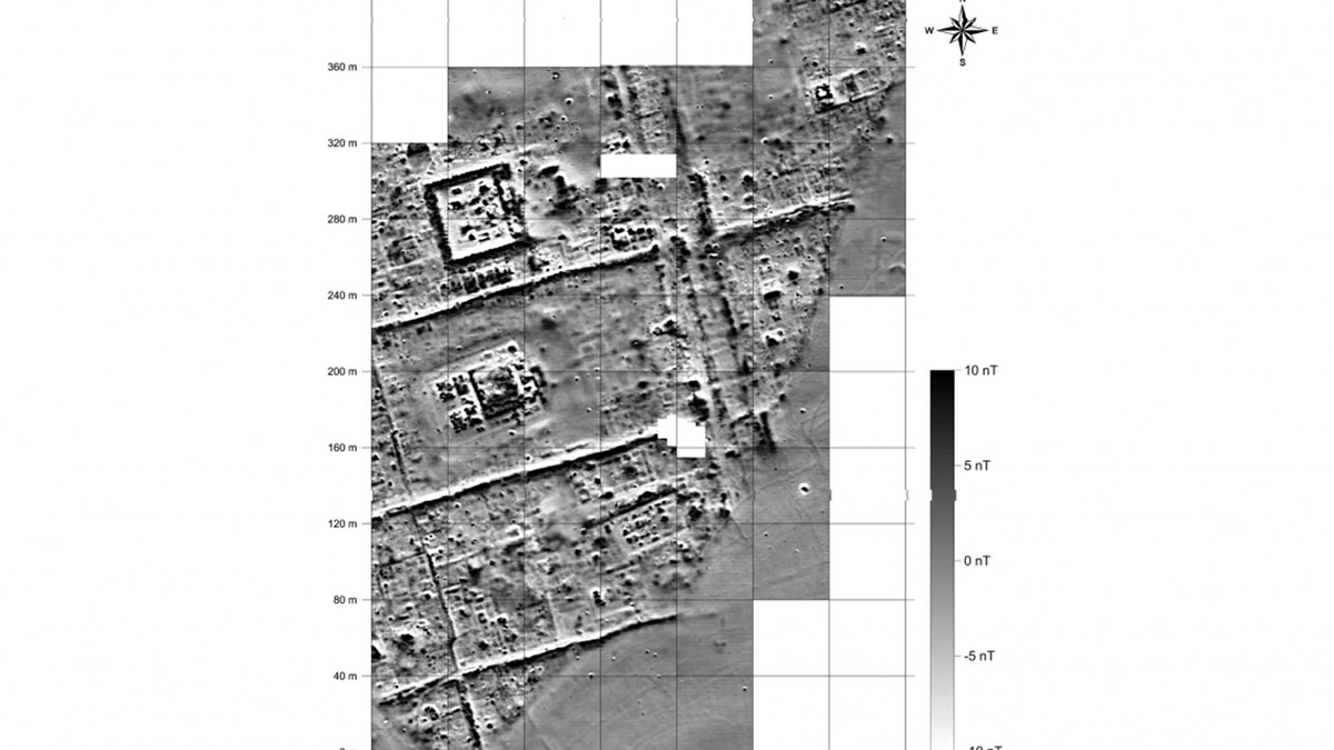 LiDAR scan of site