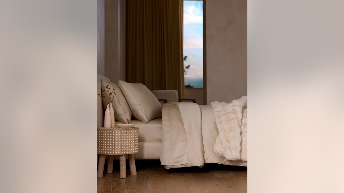 Choose from neutral colors or striped options.