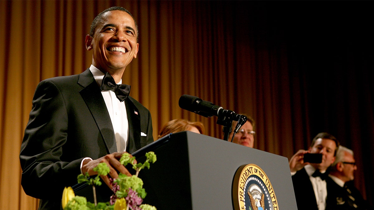 Barack Obama at the 2011 White House Correspondents Dinner