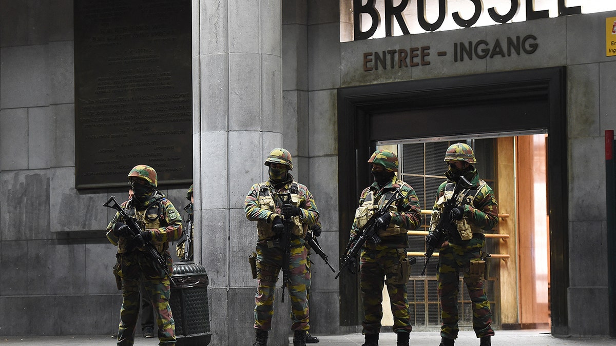 Patrulla del ejército belga